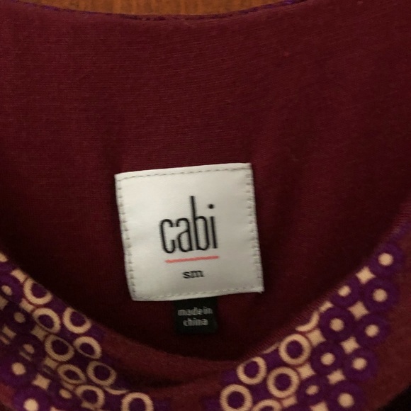 Cabi printed drape tank from Fall 2015 - Picture 2 of 4